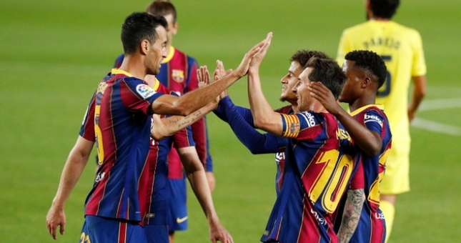 Messi ghi bàn, Barca đại thắng trận đầu tiên ở La Liga