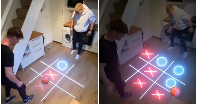 VIDEO: 1 triệu lượt xem trận đấu 'cờ caro bóng đá' độc nhất vô nhị