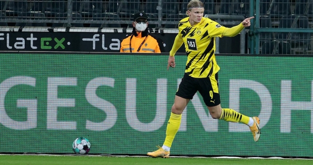 Haaland lập cú đúp, Dortmund vẫn đại bại