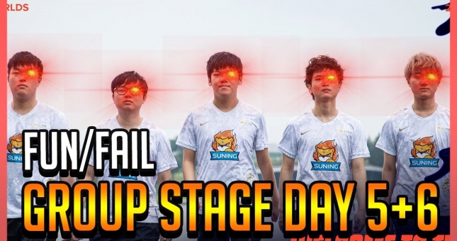 LMHT: Tấu hài CKTG 2020 vòng bảng 5+6