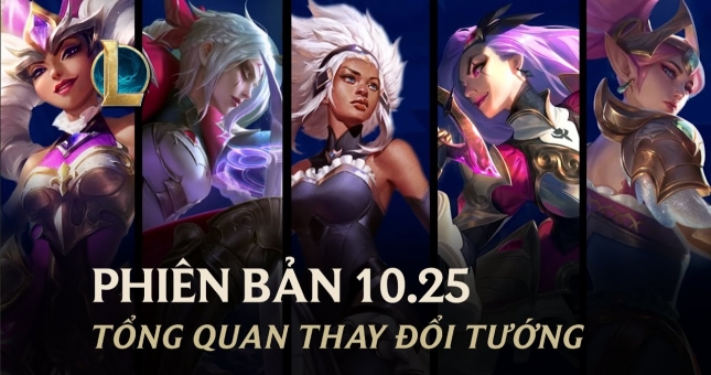 Tổng quan Cập nhật 10.25 - LMHT