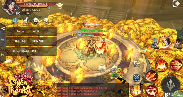 Game nhập vai cày cuốc Chiến Thần Ký Mobile ấn định ngày ra mắt