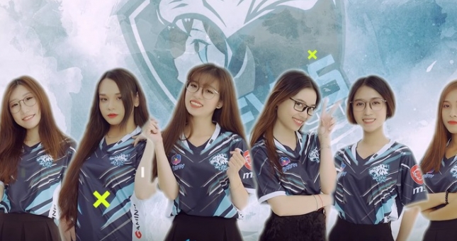 'Sự hủy diệt' của những cô nàng xinh đẹp EVOS Valkyrie tại vòng loại Girls Power Championship