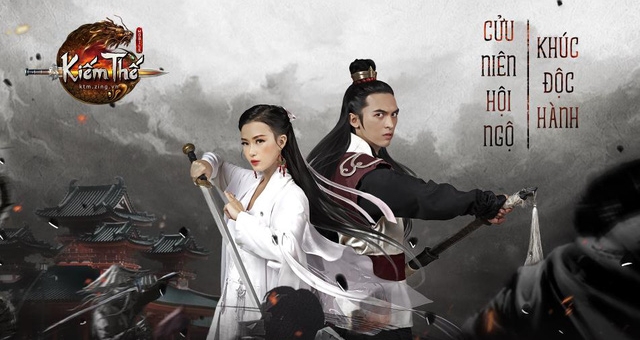 Diễn viên Công Dương xuất hiện với tạo hình cổ trang trong Trailer Kiếm Thế Mobile