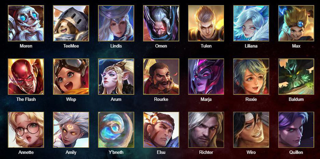 Liên Quân Mobile: 5 tướng nên chọn trong 10 tướng Garena tặng Free ngày 25/11