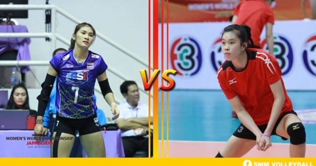 [18h15] Trực tiếp bóng chuyền VL VĐTG: Việt Nam - Thái Lan