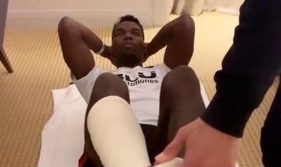 Paul Pogba công khai hình ảnh mặc áo cựu vương La Liga