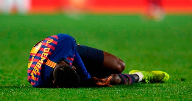 Sao Barca chấn thương hết mùa vì bài tập hồi phục