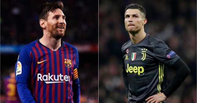 Messi được trả lương gần gấp đôi Ronaldo