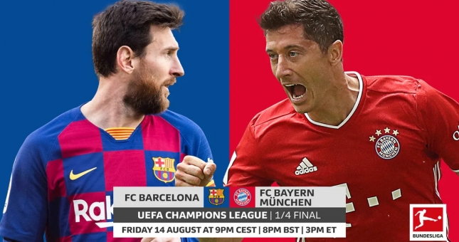 Xem trực tiếp Barca vs Bayern - Tứ kết Cúp C1 ở đâu, kênh nào?