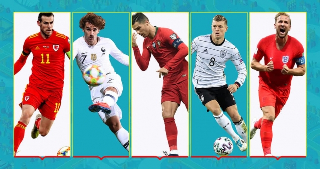 Xác định tất cả 6 bảng đấu của VCK EURO 2021