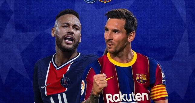 Barca đại chiến PSG tại vòng 1/8 Champions League