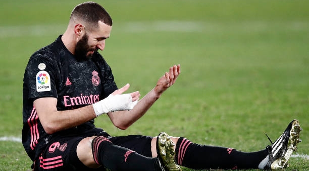 Real gây thất vọng ở trận đấu cuối năm 2020