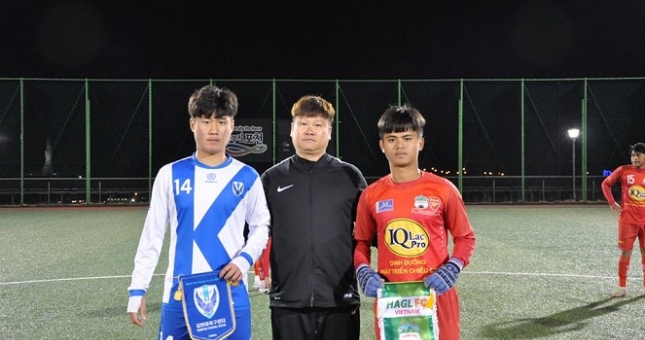 U17 HAGL tiếp tục gây bất ngờ tại Hàn Quốc