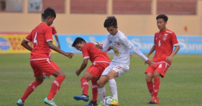 Thua đậm U19 Myanmar, HAGL hết cơ hội đá CK với U19 Việt Nam
