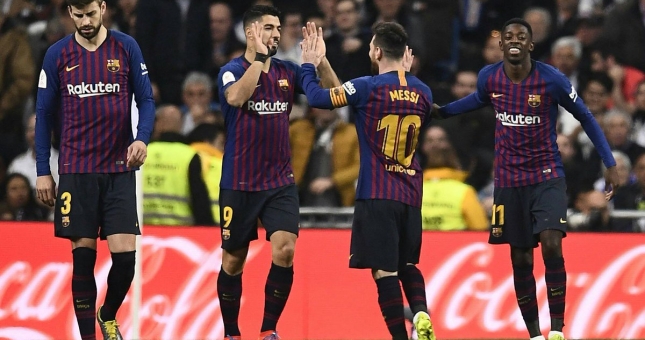 Chấm điểm Real 0-3 Barca: Luis Suarez sáng nhất trận
