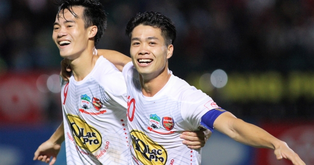 Xem trực tiếp HAGL vs SLNA ở đâu, trên kênh nào?