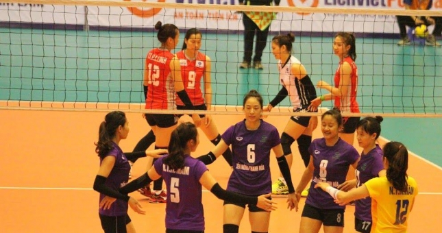 Trực tiếp bóng chuyền tranh hạng 3 cup Liên Việt: Tiến Nông TH vs NHCT 18h00, 18/02