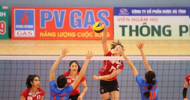 Lịch thi đấu bóng chuyền nữ 2017 giải VĐQG PV Gas