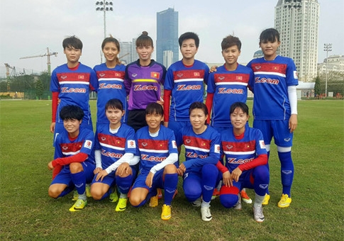 Lịch thi đấu bóng đá nữ Việt Nam vòng loại Asian cup 2018