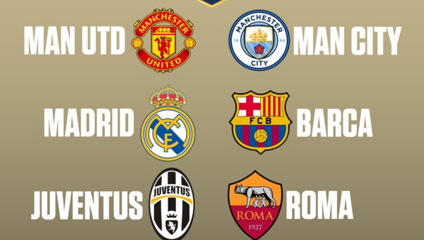 Lịch thi đấu ICC Cup 2017, LTĐ International Champions Cup