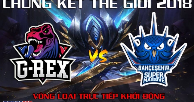 Vòng khởi động CKTG 2018 - Loại trực tiếp GRX vs SUP ván 4: GRX chính thức đi tiếp vào vòng bảng