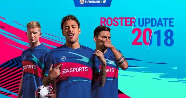 Fifa Online 4: Những thông tin đầu tiên về ROSTER UPDATE 2018