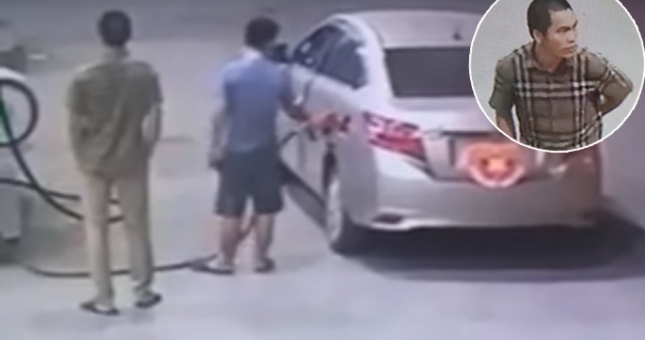 Ăn mặc đẹp, nam thanh niên đi ô tô “bùng” tiền xăng ở Hà Nội?