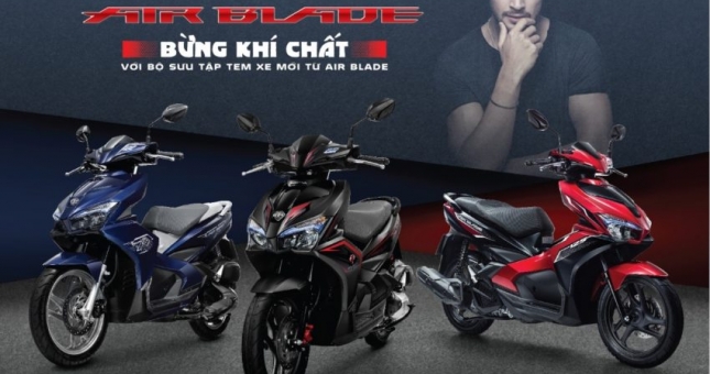 Honda Air Blade thế hệ mới chính thức được bán tại Việt Nam