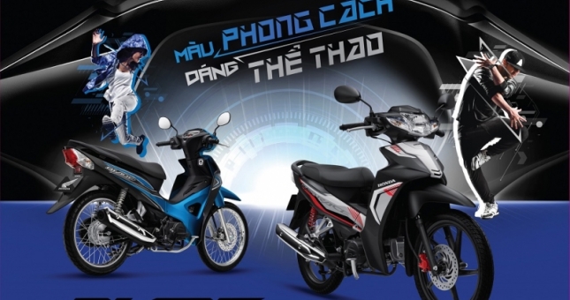 Honda Blade 2019 tem và màu cực đẹp ra mắt, giá từ 18,8 triệu đồng