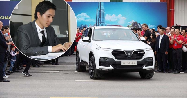 Chân dung vị giám đốc chi 40 tỷ đồng mua 36 chiếc ô tô VinFast