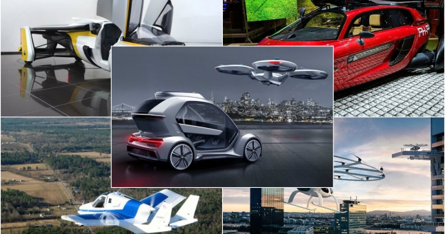 5 mẫu ô tô bay trong phim viễn tưởng sắp ra mắt