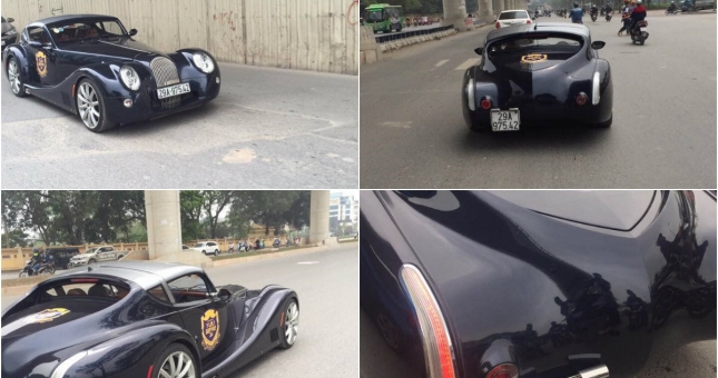 Bắt gặp siêu xe Morgan Aero Supersport 'độc nhất' trên đường Hà Nội