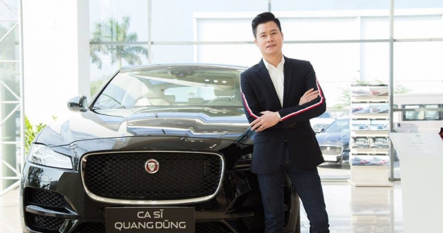 Ca sỹ Quang Dũng tậu “xế hộp” tiền tỷ khiến giới showbiz giật mình