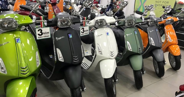Bảng giá xe máy Piaggio tháng 3/2025 cập nhật mới nhất