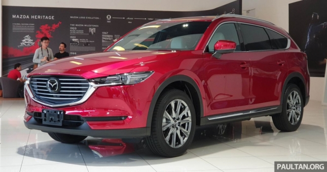 Mazda CX-8 chính thức chốt giá từ 1,149 tỷ đồng tại Việt Nam