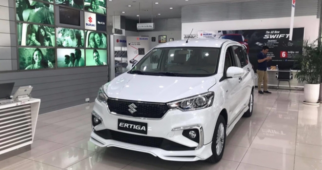 Thông số kỹ thuật mẫu MPV giá rẻ Suzuki Ertiga 2019