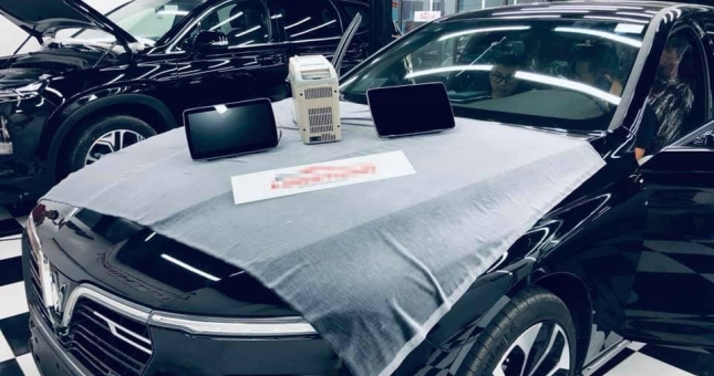 Vừa nhận xe, khách hàng đã đưa VinFast Lux A2.0 vào xưởng độ