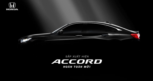 Honda Accord thế hệ mới sắp ra mắt tại Việt Nam