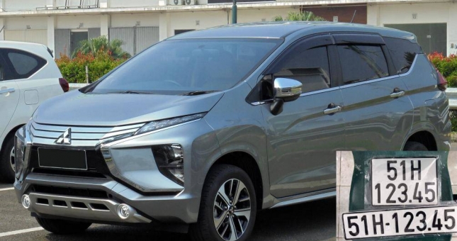 Mua Mitsubishi Xpander bốc được biển số “khủng”, giá tăng vọt
