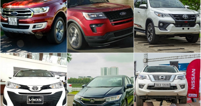Loạt xe ô tô giảm giá mạnh nhất Việt Nam tháng 9/2019