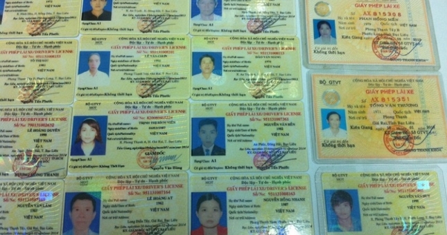 Thủ tục cấp lại giấy phép lái xe bị mất