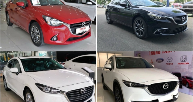 Giá xe Mazda 2017 - 2018 biến động ra sao trong năm 2020