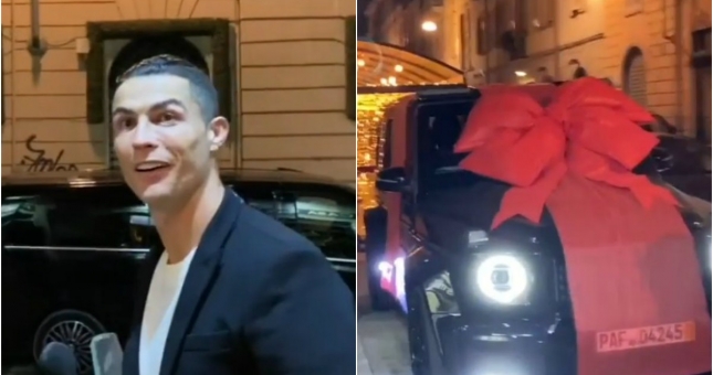 Ronaldo được bạn gái tặng xe sang bí ẩn trong ngày sinh nhật