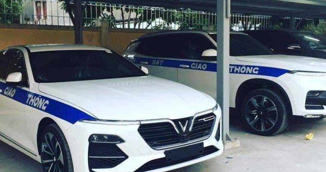 Xe VinFast Lux có thể được trang bị cho lực lượng CSGT