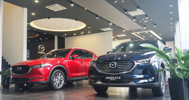 Giá xe Mazda giảm tới 100 triệu đồng: CX-5, CX-8 nhận ưu đãi khủng
