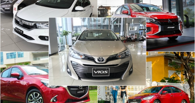 Điểm mặt những đối thủ của Toyota Vios 2020 tại Việt Nam