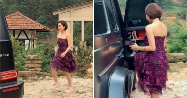 Hot girl Trâm Anh đi Đà Lạt chụp ảnh bằng siêu SUV hơn 13 tỷ đồng