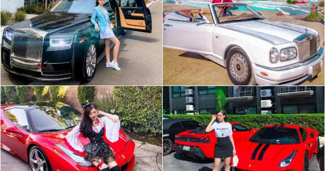 Nữ Rich Kid gốc Việt 'gây sốt' với dàn siêu xe triệu USD là ai?