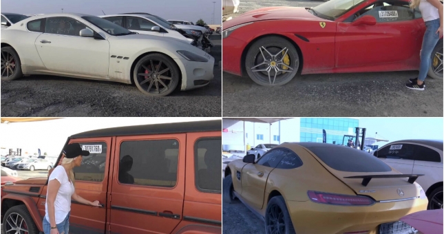 Bãi rác siêu xe tại Dubai: Lamborghini, Ferrari, Rolls-Royce… bị lãng quên